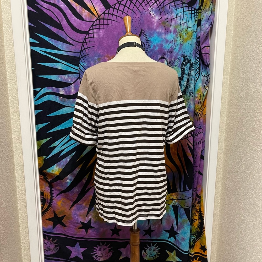🌈 Lovely striped color block top - Picture 6 of 11